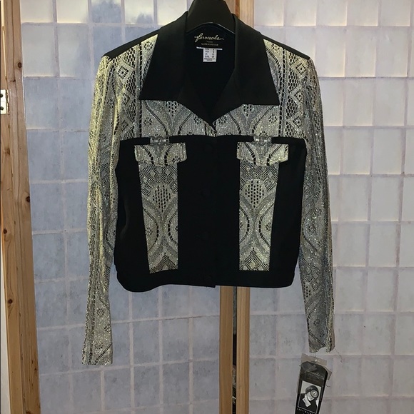 Farouche by par Lori Weidner crop jacket - Picture 1 of 6